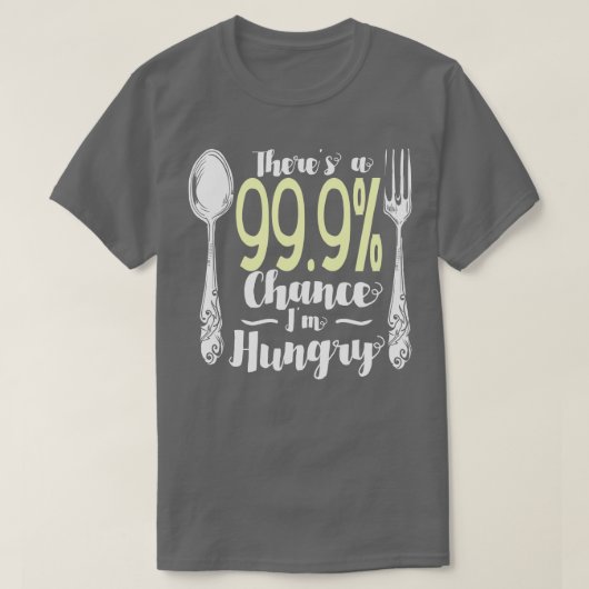 Eten 999 Kans IM Hongerig 2 T-shirt (Design voorkant)