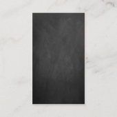 Eten, Drink & worden getrouwd krijtbord bruiloft w Informatiekaartje (Achterkant)