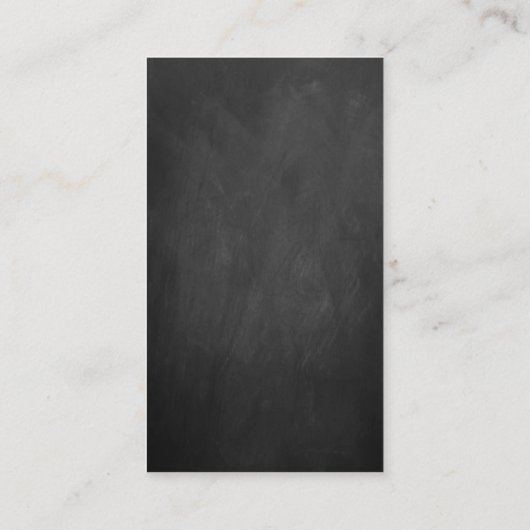 Eten, Drink & worden getrouwd krijtbord bruiloft w Informatiekaartje (Achterkant)