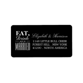 Eten, Drinken en getrouwd zijn Bruiloft Etiket