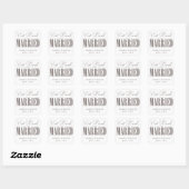 Eten, Drinken & getrouwd zijn | STICKERS (Vel)