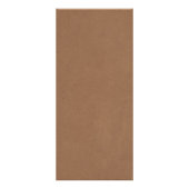 Eten, Drinken & Trouwen Rustiek Kraft Trouwmenu Reclamekaart (Achterkant)