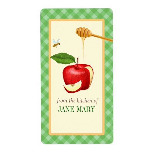 Eten en bakken Goederen Label Sticker (Voorkant)