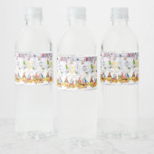 Eten en drinken Label Set Vrolijk Kerstmis Gelukki Waterfles Etiket (Flessen)
