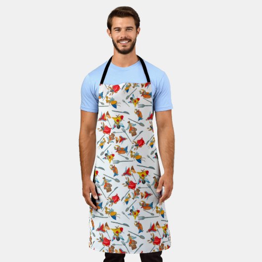 Eten feeënfeest schort (Gedragen)