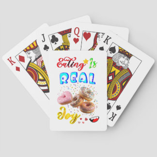 Eten Gamen Is Echt Plezier Pokerkaarten
