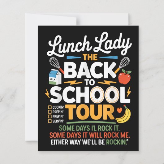 Eten Humor Terug naar school (Voorkant)