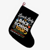 Eten Humor Terug naar school Grote Kerstsok (Voorkant (Hangend))