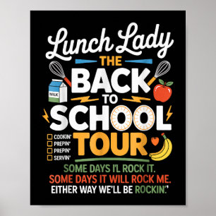 Eten Humor Terug naar school Poster