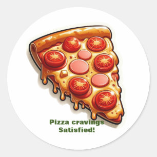 Eten hunkeren Stickers voor kalenders