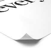 Eten Iedereen uitgenodigd Poster (Hoek)