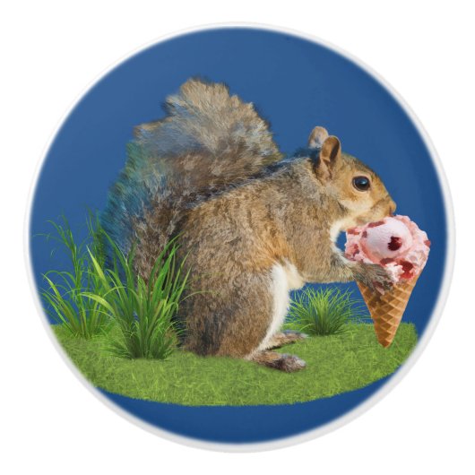 Eten ijskap keramische knop (Voorkant)