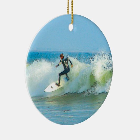 Eten in de was keramisch ornament (Rechts)