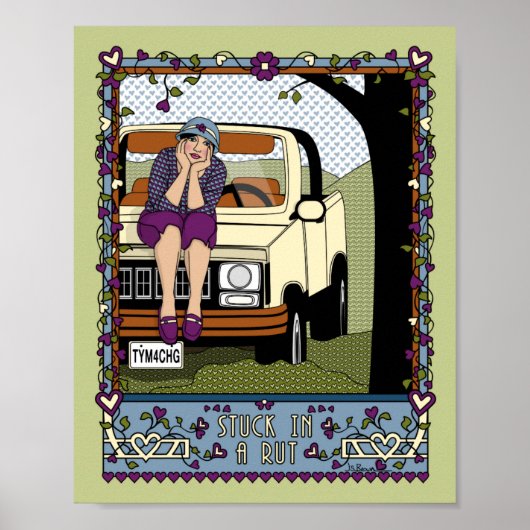 Eten in een Poster Rut_A_8x10 (Voorkant)