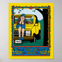 Eten in een Poster Rut_B_8x10