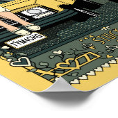 Eten in een Poster Rut_C_8x10 (Hoek)