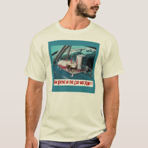 Eten in het Shirt van de auto