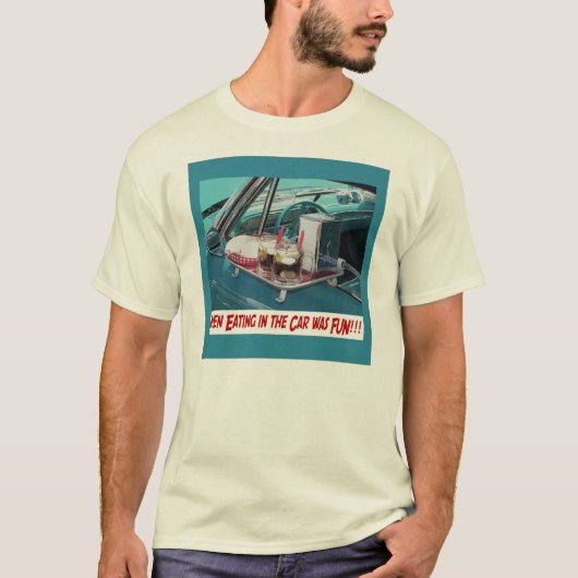 Eten in het Shirt van de auto (Voorkant)
