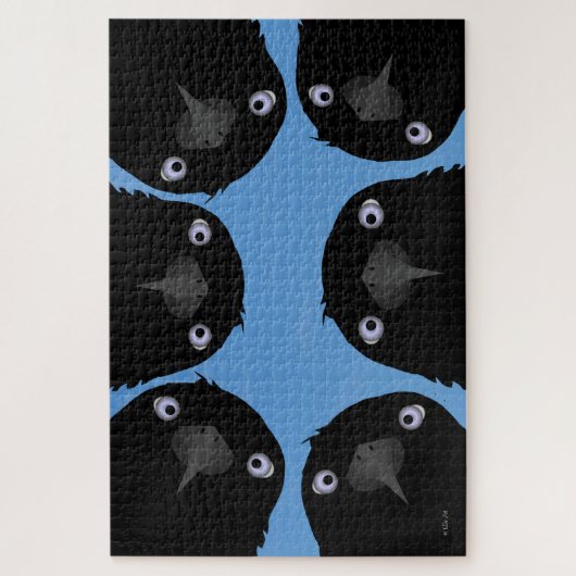 Eten Kraai Kijken naar Je Puzzel (Verticaal)