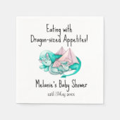 Eten met draak-grootte eetlust! servet (Voorkant)