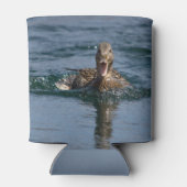 Eten met open bek blikjeskoeler (Achterkant)