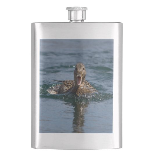 Eten met open bek flacon (Voorkant)