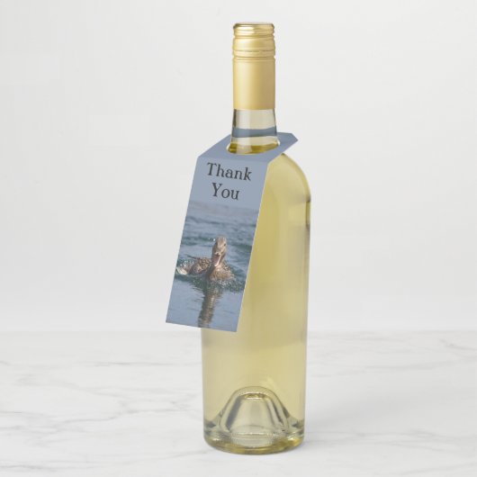 Eten met open bek flessenhanger (Schuin)