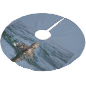 Eten met open bek kerstboom rok (Gekanteld)