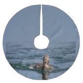 Eten met open bek kerstboom rok (Voorkant)