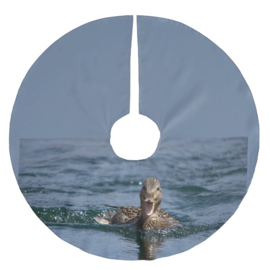 Eten met open bek kerstboom rok (Voorkant)