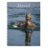 Eten met open bek notitieboek (Voorkant)