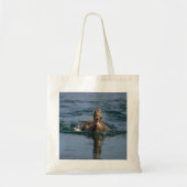 Eten met open bek tote bag (Voorkant)