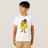 Eten met Pet T-shirt (Voorkant volledig)