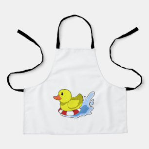 Eten met Swim-ring in Water.PNG Schort