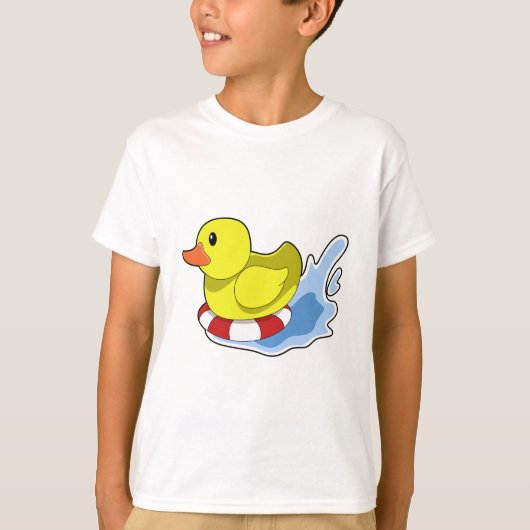 Eten met Swim-ring in Water.PNG T-shirt (Voorkant)