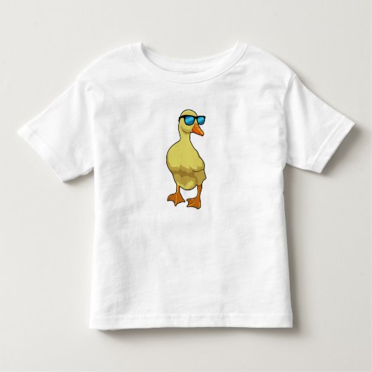 Eten met zonnebril kinder shirts (Voorkant)