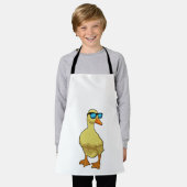 Eten met zonnebril schort (Gedragen)