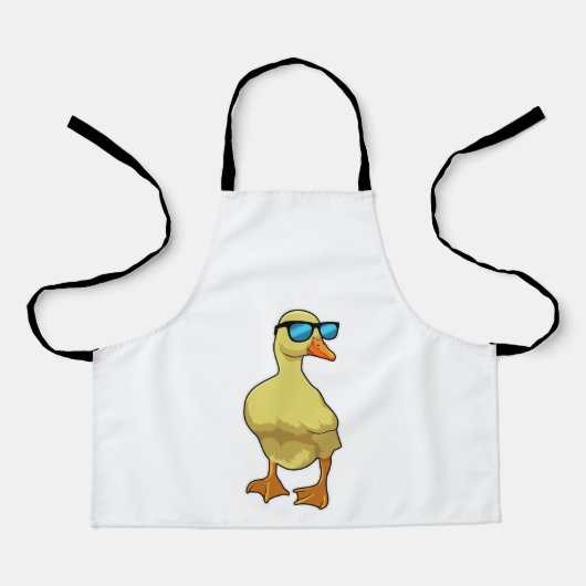 Eten met zonnebril schort (Voorkant)