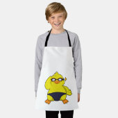 Eten met zonnebril schort (Gedragen)