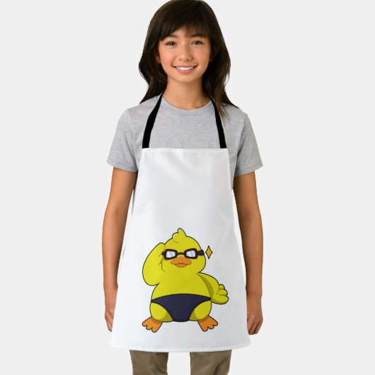 Eten met zonnebril schort (Insitu)