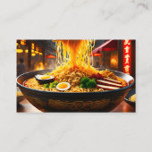 Eten Noodle House Restaurant Visitekaartje (Achterkant)