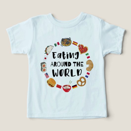 Eten over de hele wereld (Design voorkant)