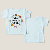 Eten over de hele wereld (Ontwerp Voorkant & Achterkant)