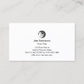 eten Pizza Closeup Visitekaartje (Achterkant)