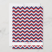 Eten, plezier en muziek 4 juli Cookout Uitnodigen Kaart (Achterkant)