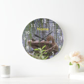 Eten Preening in de Leden Grote Klok (Huis)