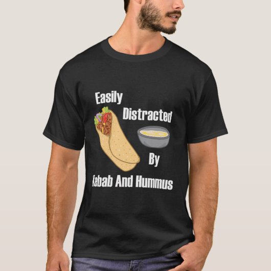 Eten Shawarma Turks eten Doner T-shirt (Voorkant)