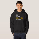 Eten slaap Vale tudo Hoodie (Voorkant volledig)