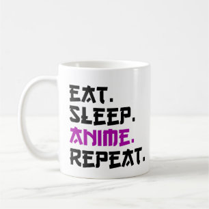 Eten Slapen Anime Herhalen Koffiemok