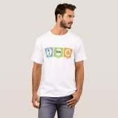 Eten Slapen Bakken! T-shirt (Voorkant volledig)